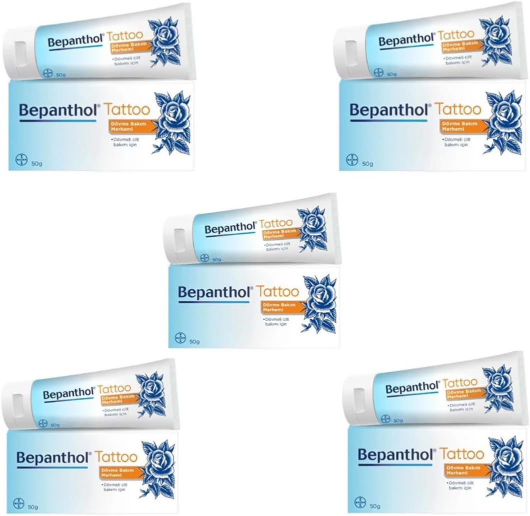Bepanthol Tattoo Dövme Bakım Merhemi, 50 gr, 5 Adet