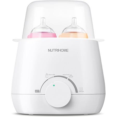 Ba Bottle Warmer Esterilizador A Vapor 3 En 1 Con Control De Temperatura En 5 Escalas Rapida Calentador De Leche Uniforme Calefaccion Bebe De Alimentos Con Cubierta Precisos Cepillo Para Ba Bottle Warmer Esterilizador A Vapor 3 En 1 Con Control De Temperatura En 5 Escalas Rapida Calentador De Leche Uniforme Calefaccion Bebe De Alimentos Con Cubierta Precisos Cepillo Para