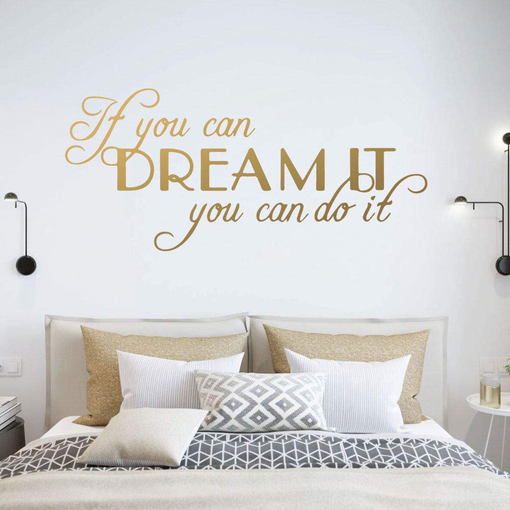 Inspiring Art Sentence Wall Stickers Vinyl Decor for Living