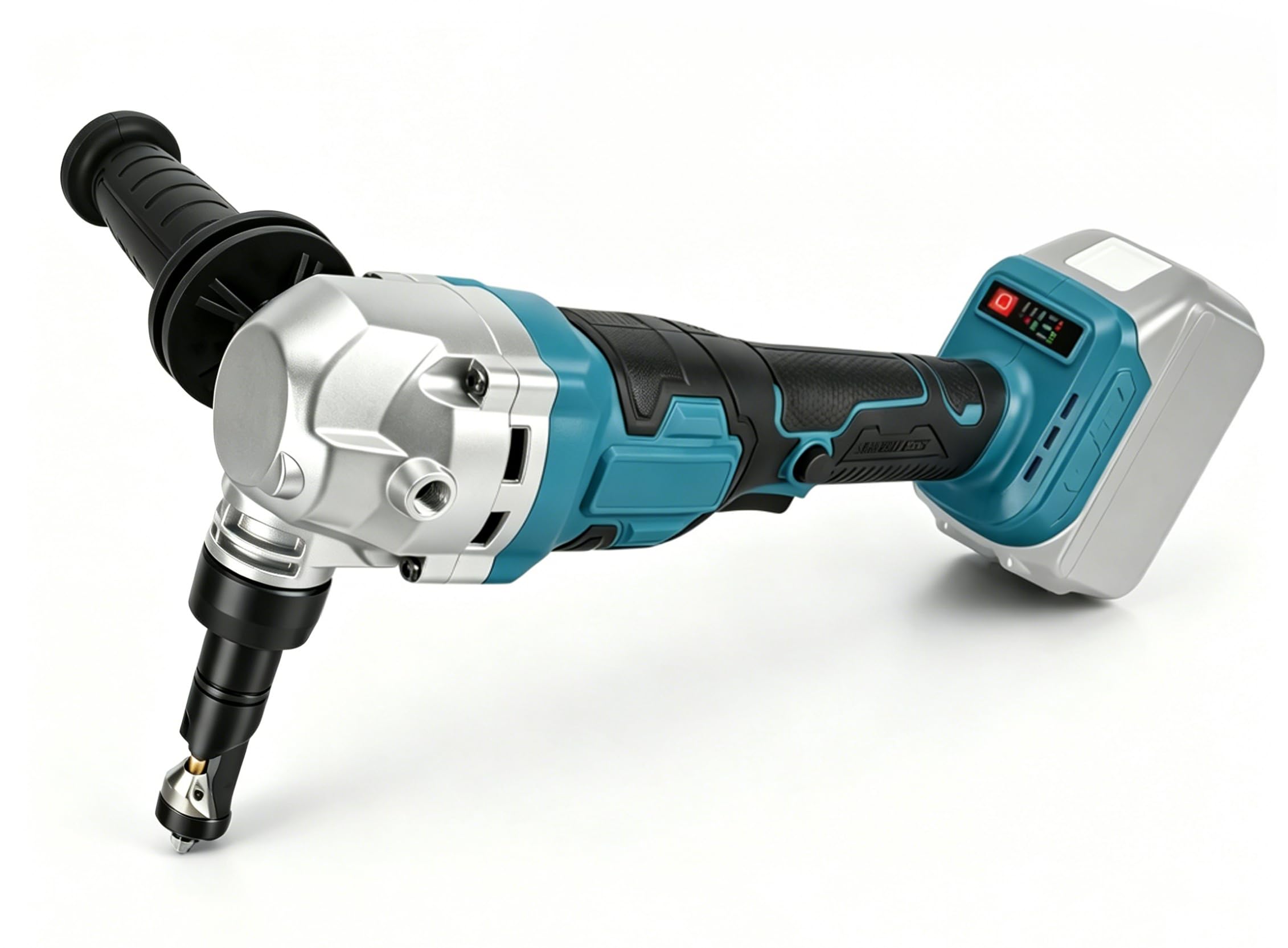 Blechknabber, Akkubetriebener Metallknabber Kompatibel mit Makita 18v Max Akku, Akku Knabber, Blechnibbler Aufsatz, 1900SPM, 950W, 3 Stufige Bürstenlose Elektro-Metallschere Blechknabber
