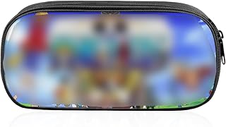 Miotlsy Kids Pencil Case Anime Lu-ffy Pencil Case Large Cartoon Anime Cosplay Cartoon Pencil Case Cosmetic Bag Makeup Organizer Storage Bag Boys