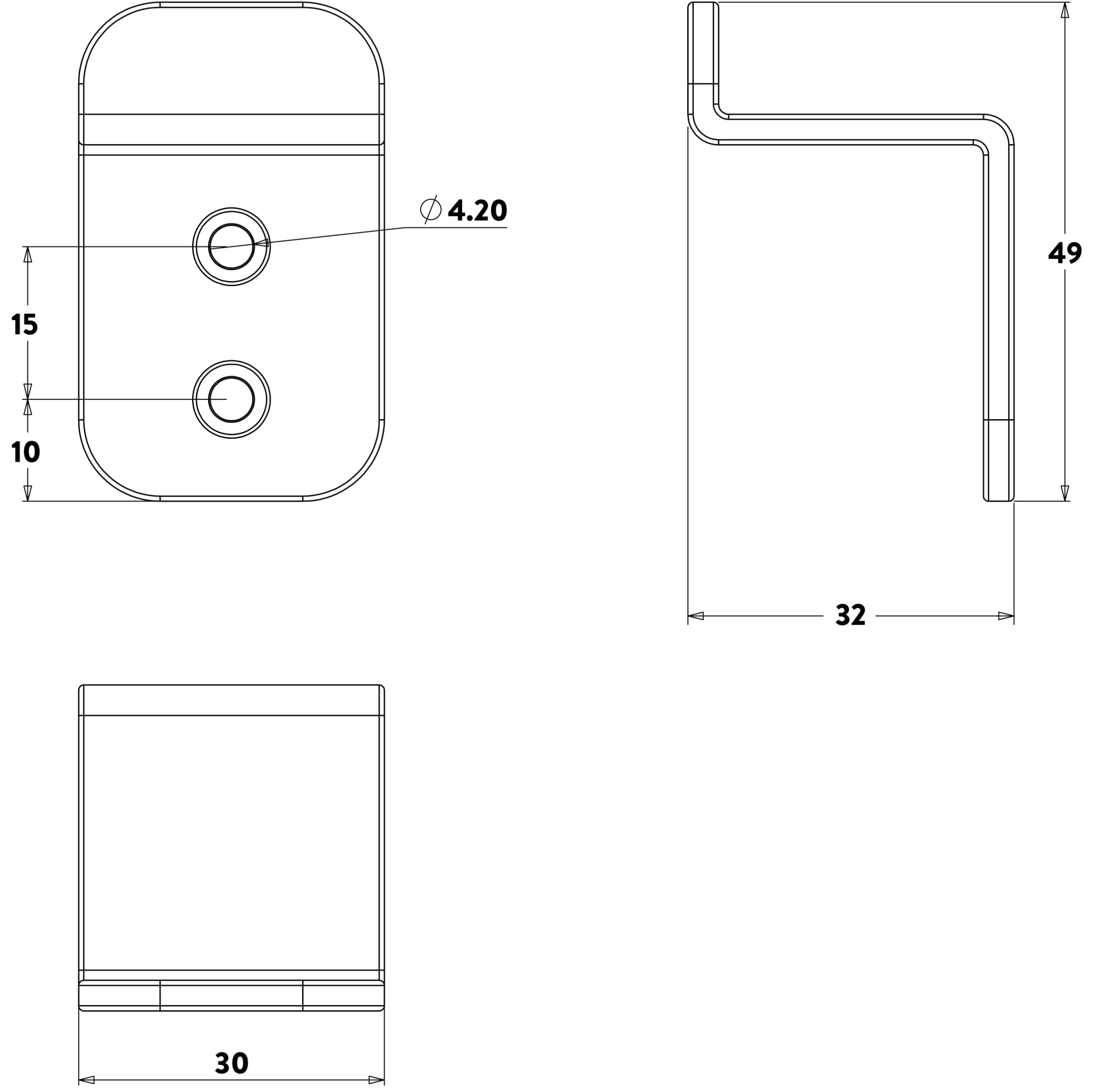 Croydex Columba Single Towel Hook, Industrial Style Bathroom Accessory, Simple Allen Key Installation - Image 2