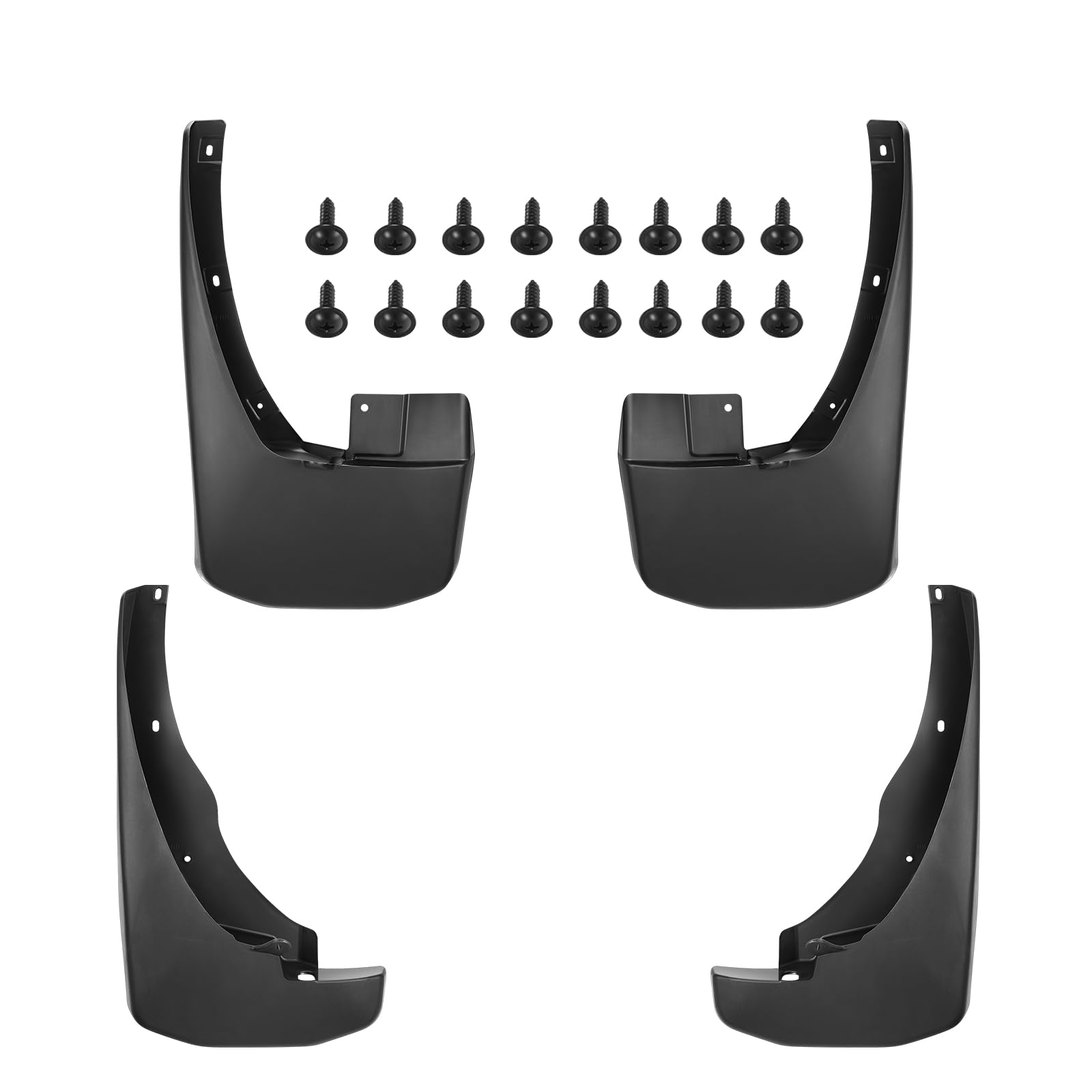 SPEEDWOW 2005-2022 Frontier Mud Flaps Splash Guards Tire Protector No Need to Drill Holes(Set of 4)