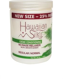 JF Labs Hawaiian Silky Creme Conditioning No Base Relaxer 568 g Regula