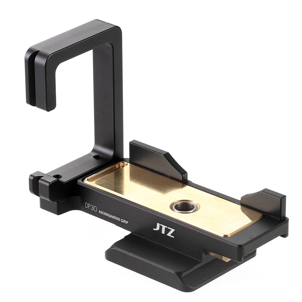 JTZ DP30 Quick Release Baseplate Plate for Sony A6000 A6300 A6500 Dslr Camera, JL-JS7 Camera Cage Ri