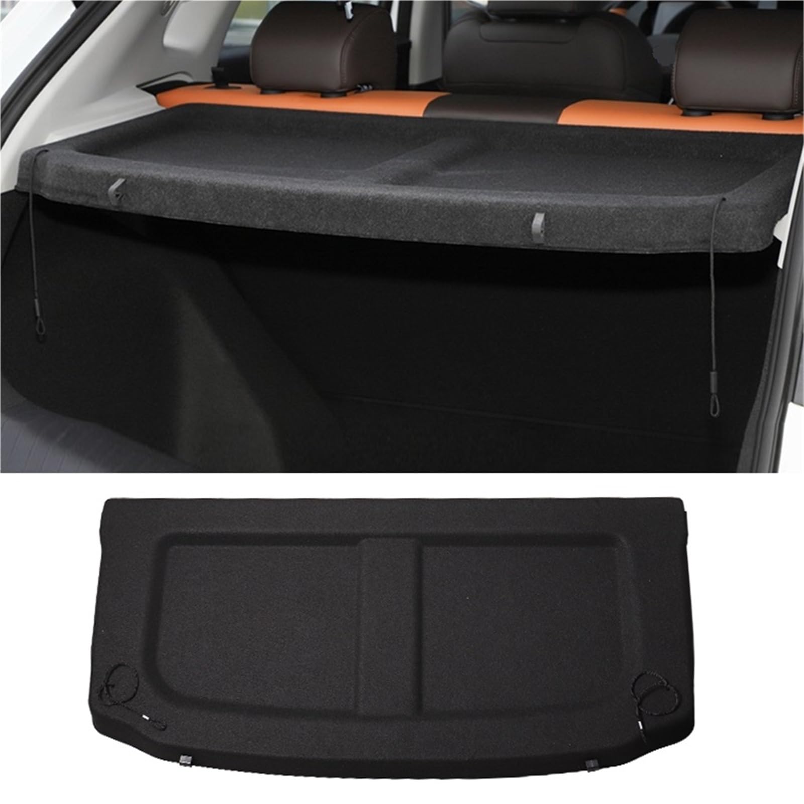 Nicht Versenkbare Trunk Cargo Abdeckung Paket Rack Schild Privatsphäre Auto Dekoration Innen Für BYD Für E2 2019 2020 2021 2022 2023 Gepäckraumabdeckung