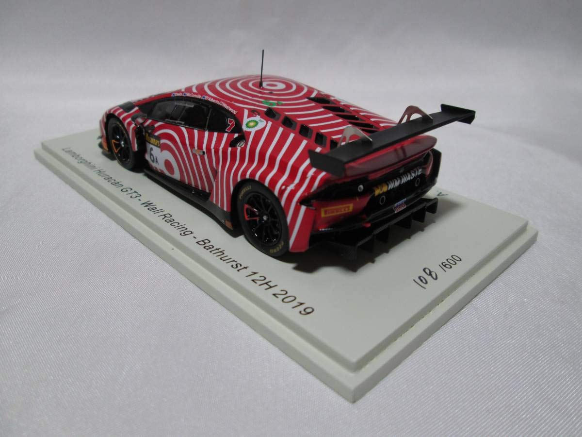 Amazon.co.jp: Spark 1/43 Lamborghini Huracan GT3 Wall Racing