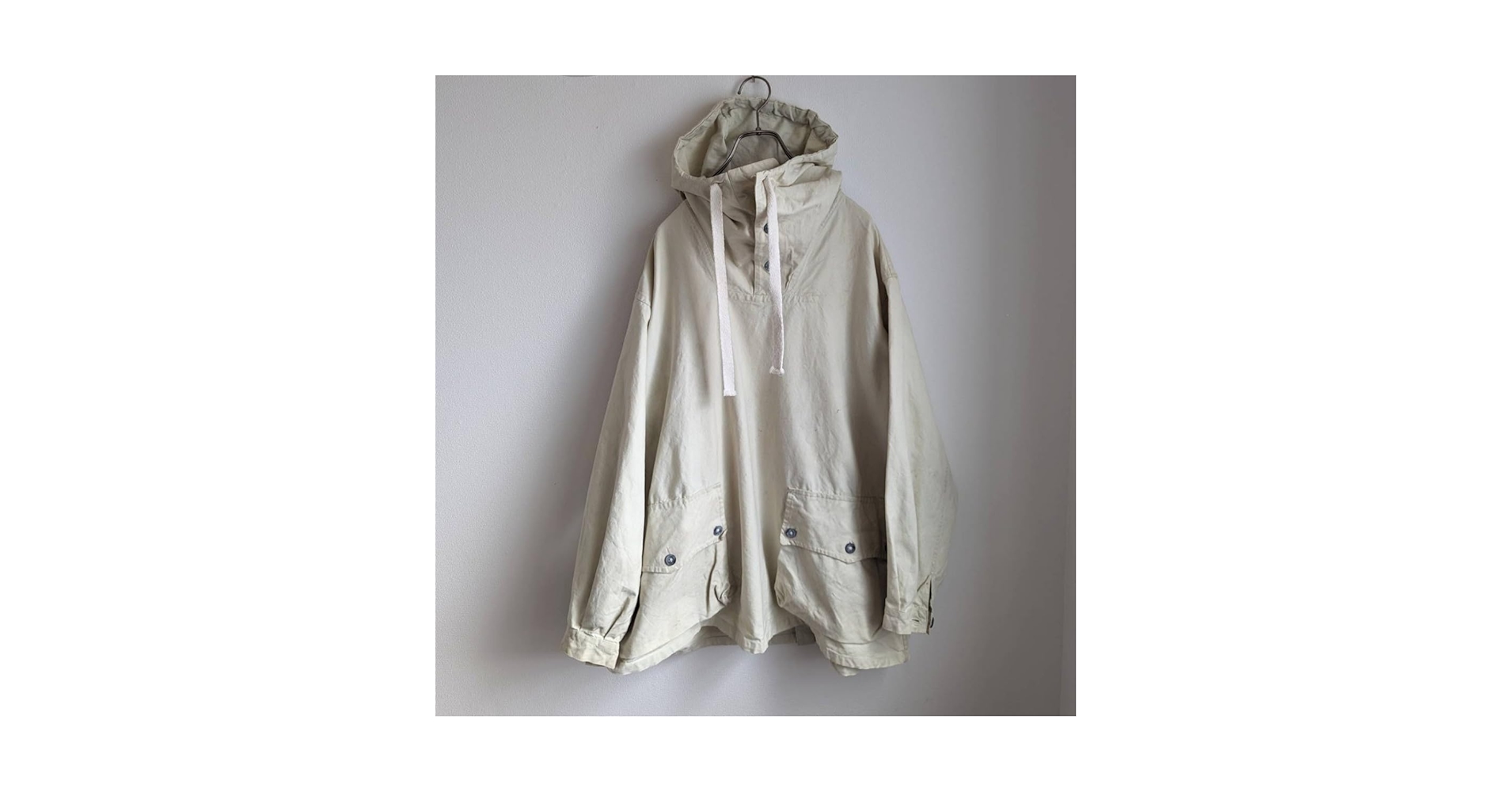 LouisCaroldeadstockスウェーデン軍M39前期アノラック スエーデン軍M39アノラック デットストック サイズ1
