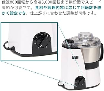 Amazon | 山本電気 フードプロセッサー 大容量 マスターカット MB