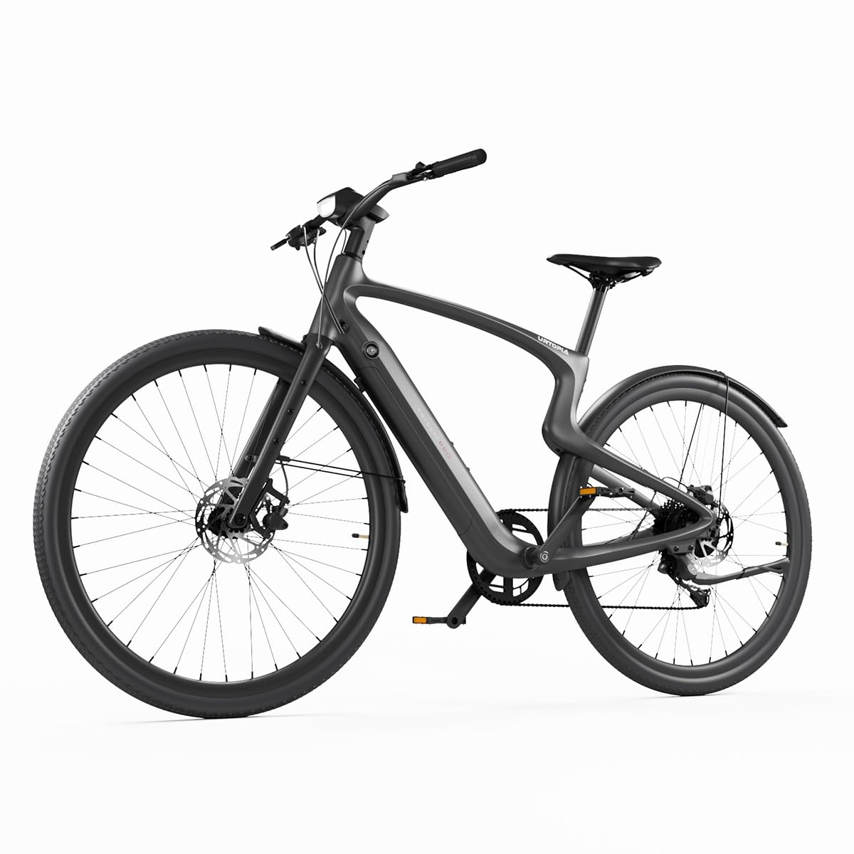 Carbon 1Pro Electric Bike for Adults, 37lbs Lightweight Carbon Fiber Gravel E-Bike, Peak 750W Motor, 80 Miles 25MPH E Bike with Smartbar, 8-Speed, UL-Certified Removable Battery