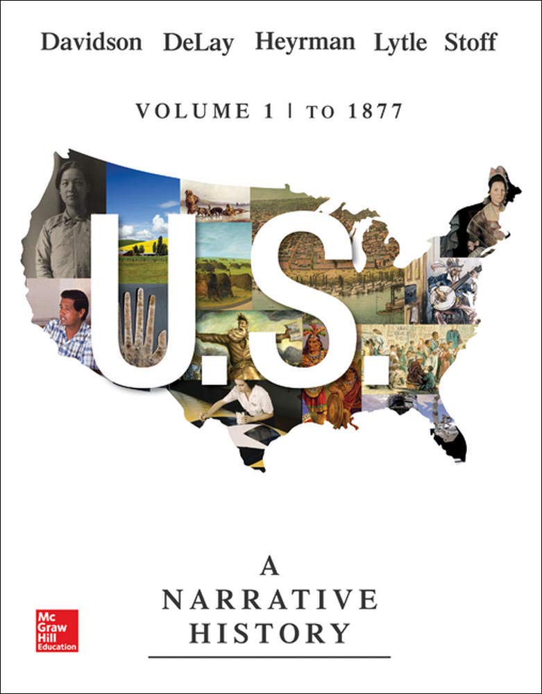 U.s.: A Narrative History to 1877