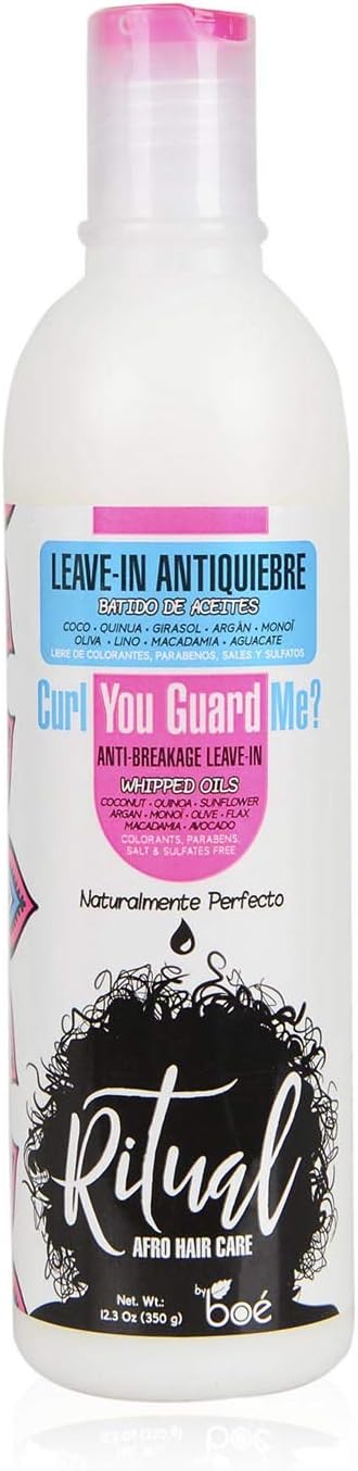 Ritual Afro Anti Breakage Leave in Conditioner for Curly hair 350g