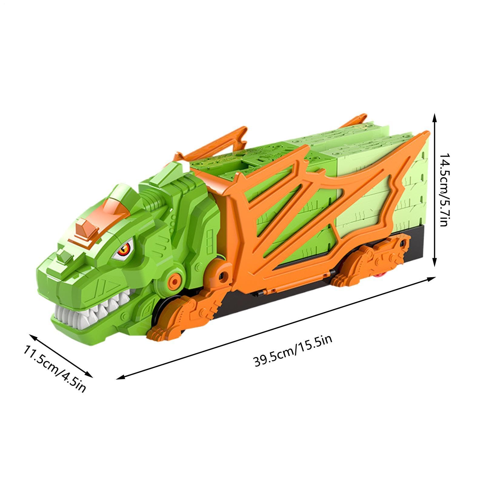 Set Pista Dinosauri Con Macchinine Set Veicoli Interattivi Educativi | Pista Da Corsa Dinosauri Giocattolo Per Bambini, Da Interno, Giardino, Casa, Regalo Di Compleanno E Viaggio