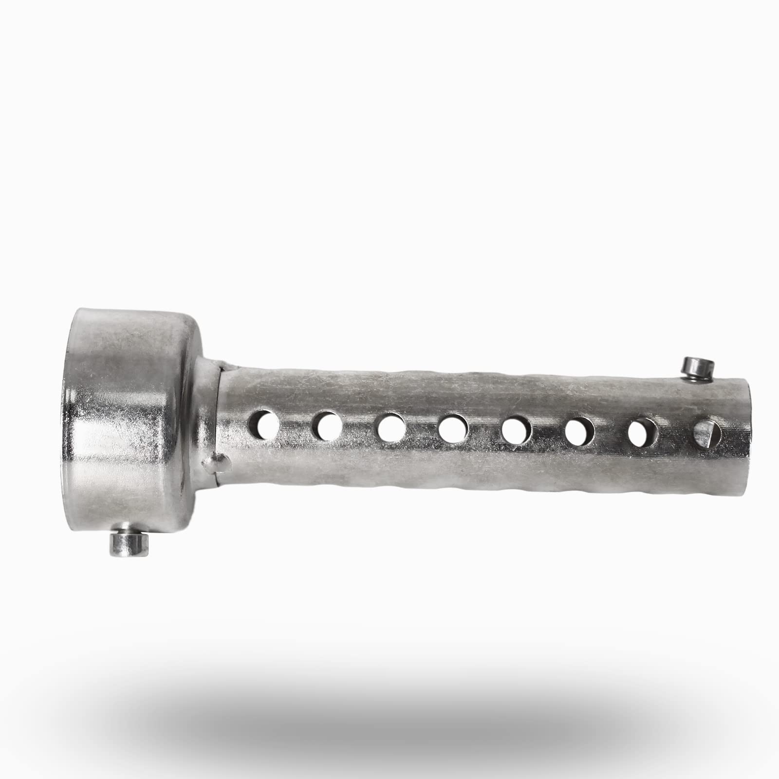 Andux Zone Marmitta per motocicletta Silenzioso universale rimovibile da 47mm XSQ-03 (Argento)