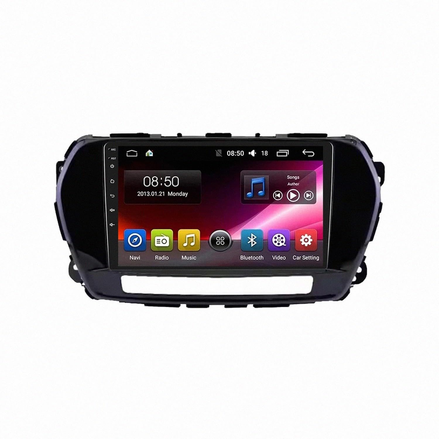 Car Auto Play Auto Stereo Car dla Great Wall GWM Wingle 5 Wingle 6 2016 Bezprzewodowy, Mirror Link, Nawigacja Na Żywo, Asystent Głosowy Siri Gle, Ekran Dotykowy, 8 Rdzeń 6G+128G