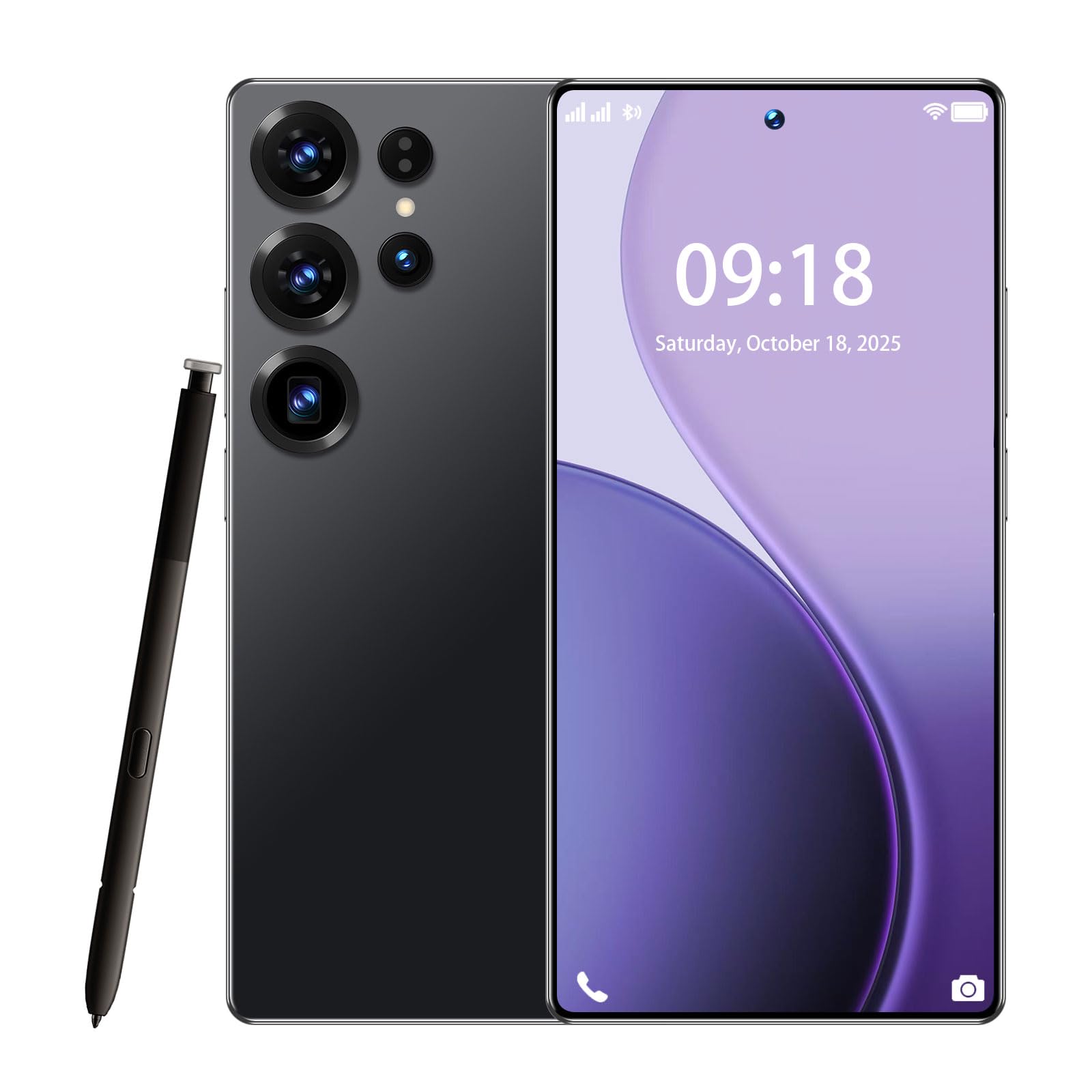 OBXIN S25 Ultra Unlocked Phone,16GB+512GB Smartphones and Android 16, 7000mAh+6.9"+120Hz Unlocked Cell Phone, 108MP Dual Camera/Dual SIM/Facial Recognition (Blue) — view 11