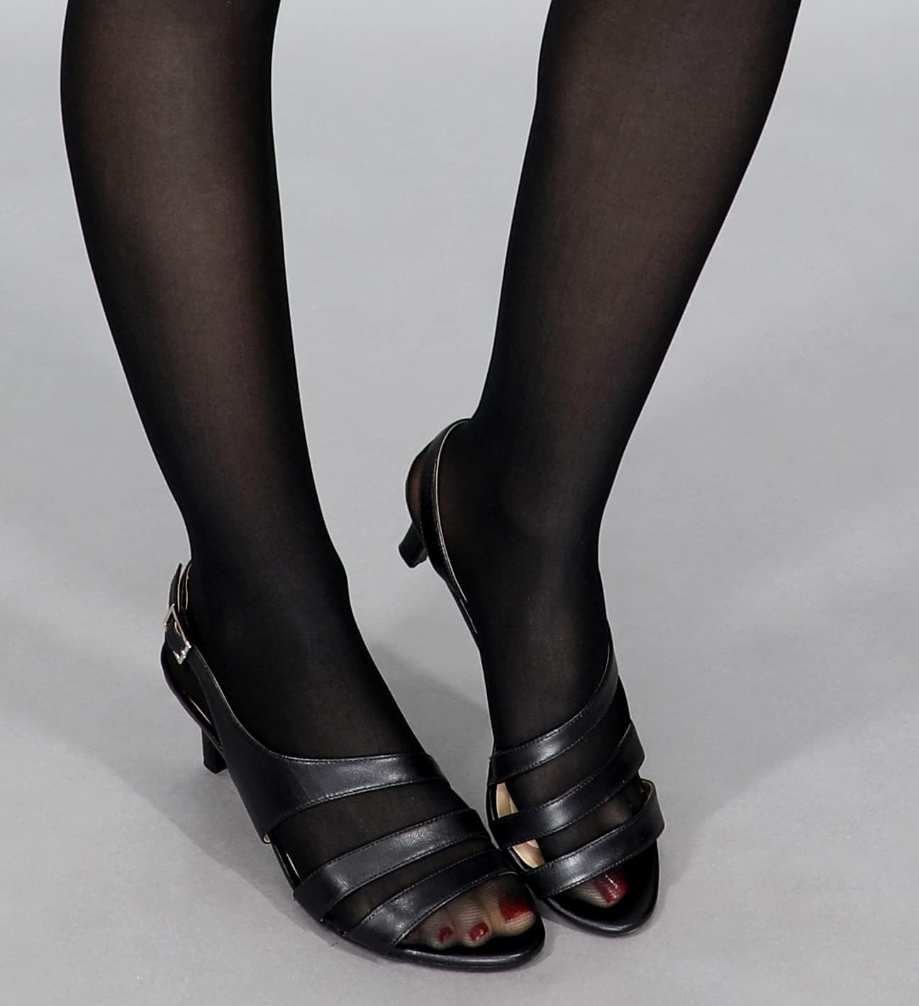 Mona's Choice Oil Shine Tall Garter Stockings/Tall Thigh Highs/Mens Sissy Garter Stockings (Garter Belts Not Included)