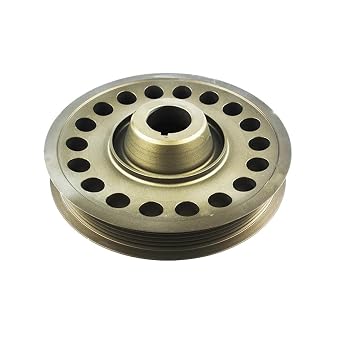 Racing Aluminum Lightweight OEM Size Crankshaft Pulley Compatible for Prelude H22 VTEC HT-CP012 93-01