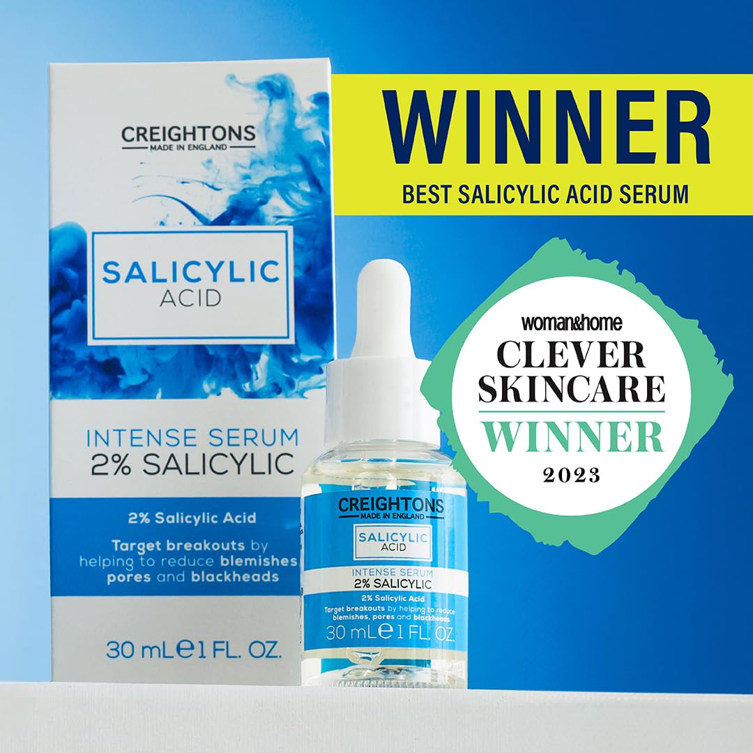 Creighton's 6 x 30ml Multipack 2% Salicylic Acid Intense Face Serum - Image 3