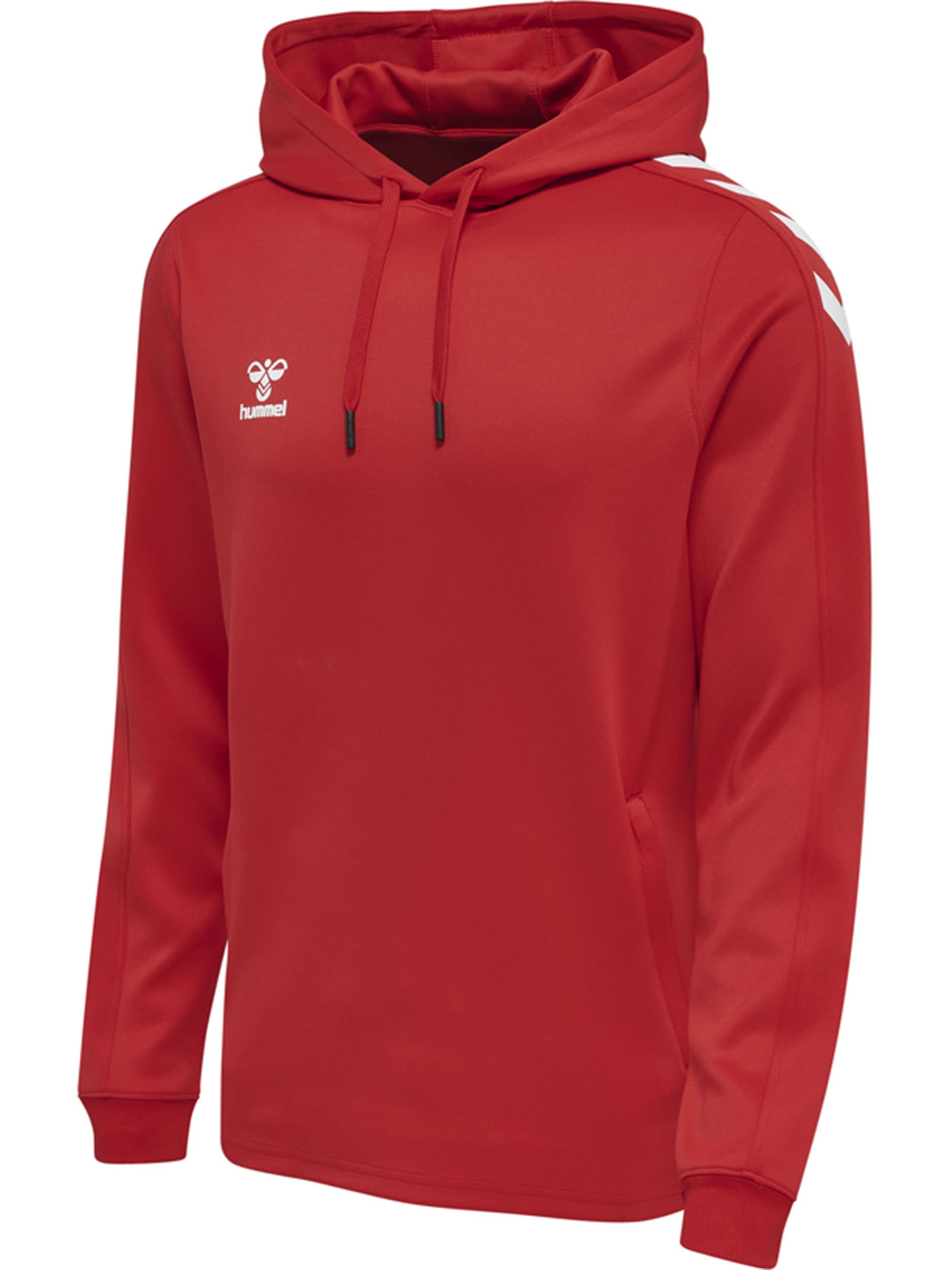 hummel Men's Hmlcore Xk Poly Sweat Hoodie Sweatshirt True Red
