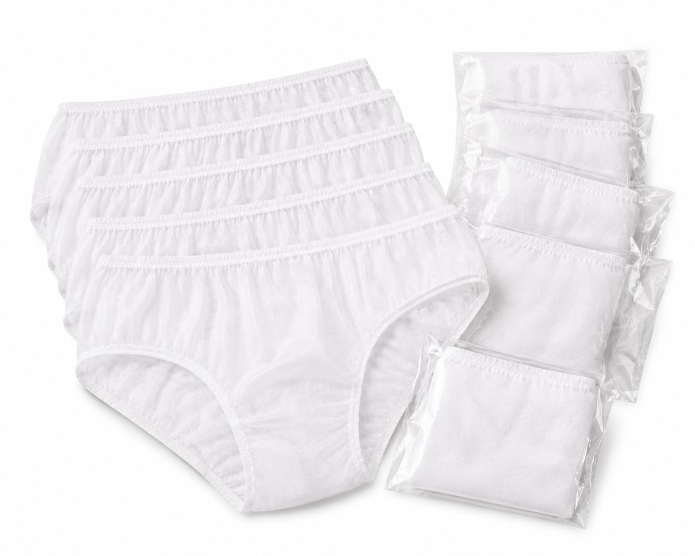SassyVilla Disposable Panties for Women Double Layered Travel Maternity Period Spa Saloon Innerwear use and Throw Panty Disposable Panty After delivery-image-14