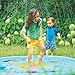 B. Toys – Summer Splash Pad – Outdoor Water Sprinkler for Kids – Large 70-Inch Diameter – 3/8-Inch Hose Adapter Included – 1 Year + – Splish 'n' Splash Mat