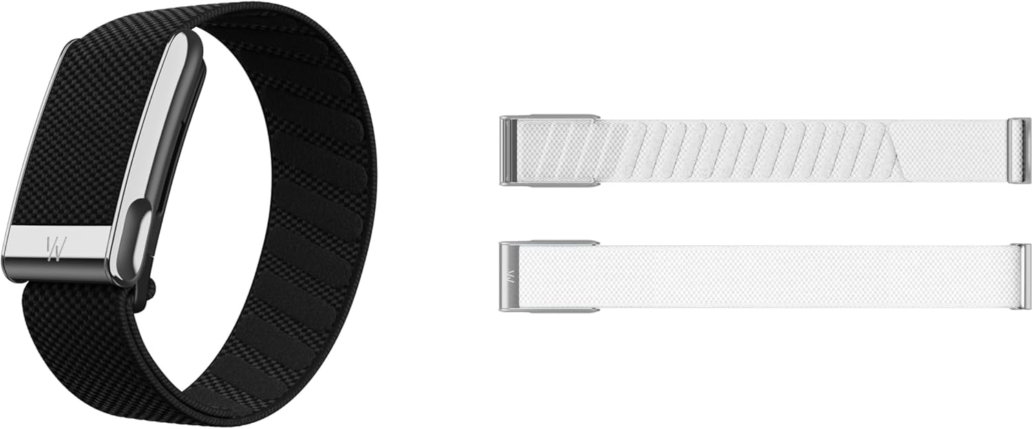 WHOOP Life Bundle &ndash; WHOOP MG Health & Fitness Wearable with 12-Month Membership + SuperKnit Wristband &ndash; Blood Pressure Insights, Activity Tracking, ECG Software &ndash; Glacier