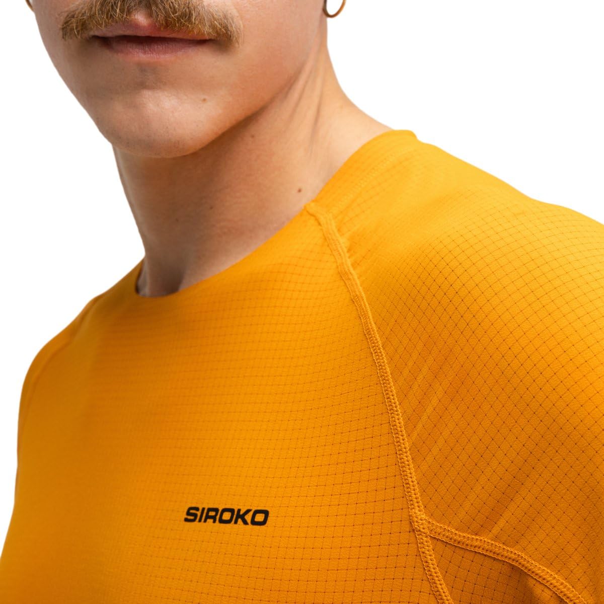 SIROKO - Maglia Tecnica a Maniche Corte da Bikepacking Pilgrim Orange