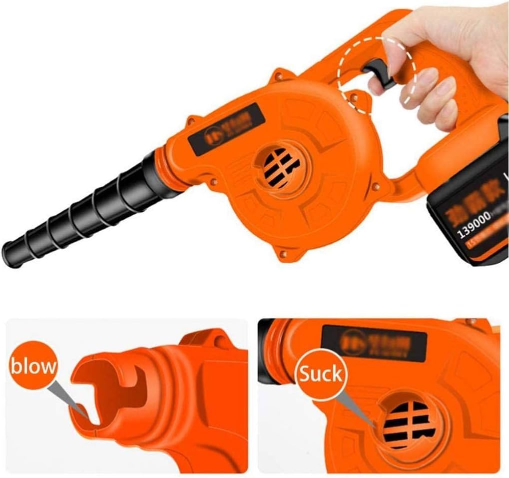 2-in-1 Cordless Leaf Blower Electric Garden Blower and Vacuum Cleaner Used to Clean Pet Hair Cars Furniture Workshops Various Corners etc Battery2 139000 (Battery2 99000) (Battery*2 139000)