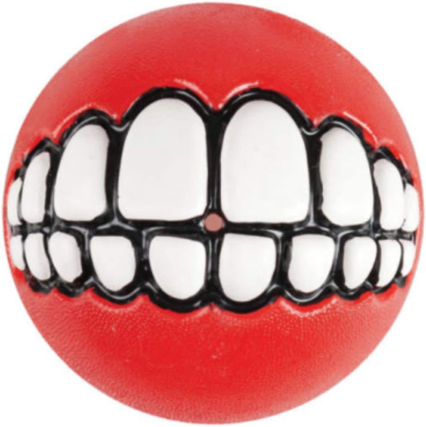 Rogz Fun Dog Treat Ball in various sizes and colors, Small, Red