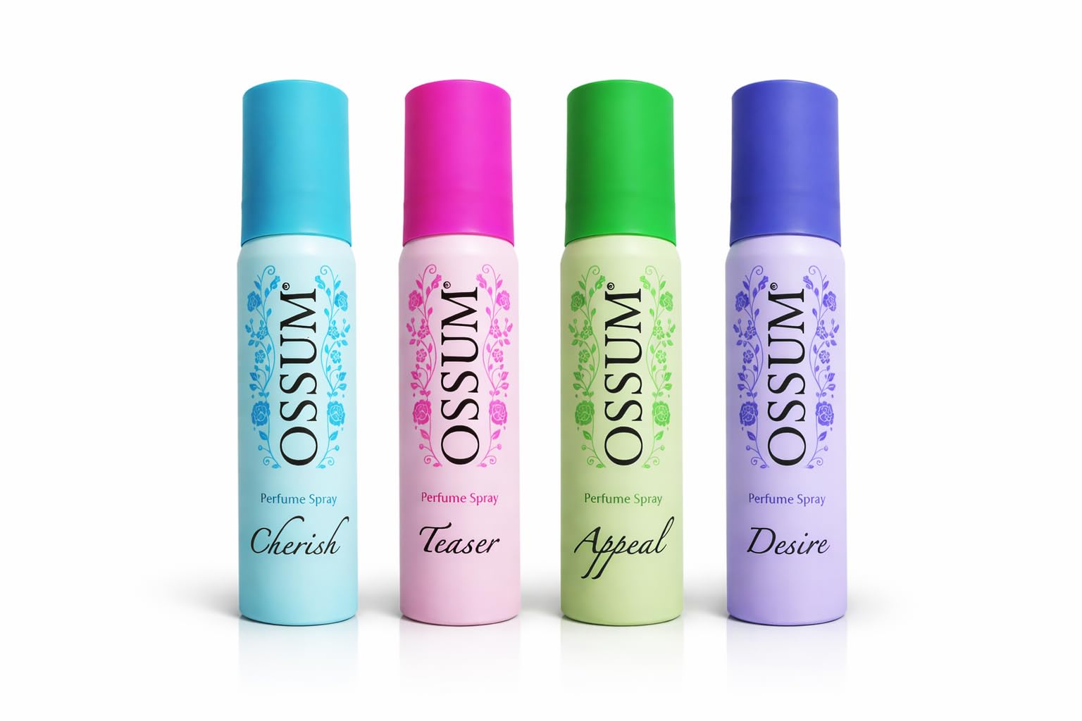 OSSUM Perfume Spray Cherish, Teaser, Appeal, Desire 25Ml X 4 Perfume Body Spray - For Women's (100 Ml, Pack Of 4, Scented)-picture-47