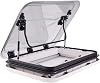 RV Skylights, Caravan Motorhome Roof Vent Hatch, Roof Window with LED Light Camper, Windows Replacement Skylight with Lamp, for RV Caravan Motorhome