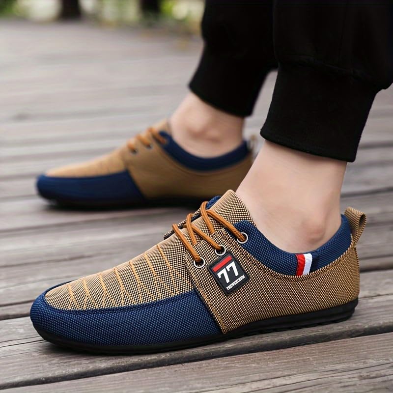 Men's Low Top Casual Shoes for Outdoor Street Walking Traveling - Non Slip Comfy Breathable Retro Sneakers for All Seasons2