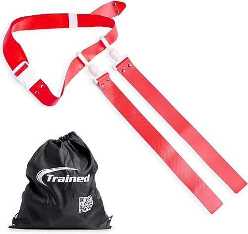 Vista 65 de Trained 10 cinturones de fútbol con bandera de hombre, juego de fútbol ajustable para 10 jugadores para equipos deportivos, entrenamiento