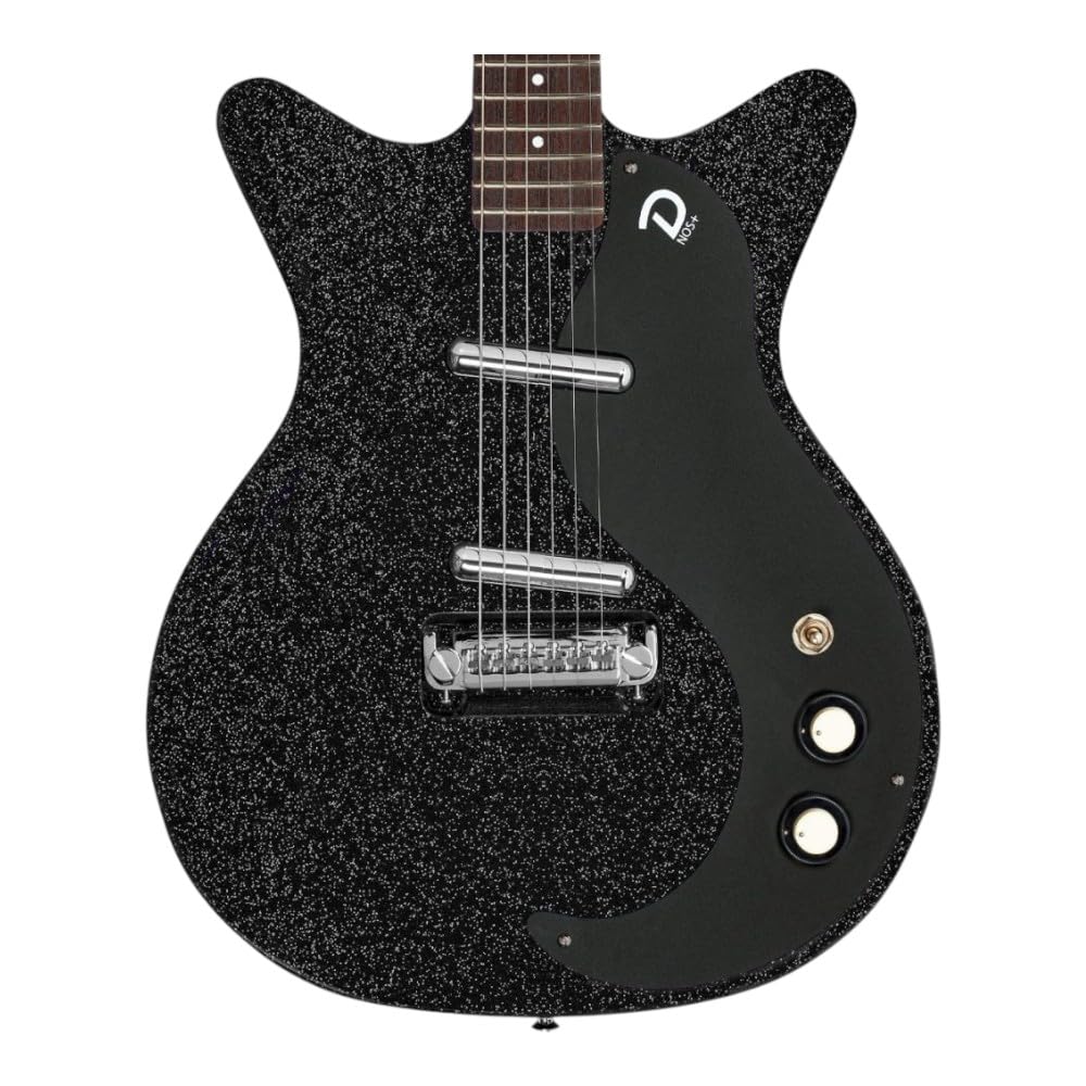 Amazon | DANELECTRO BLACKOUT 59 GUITAR - ブラックメタルフレーク