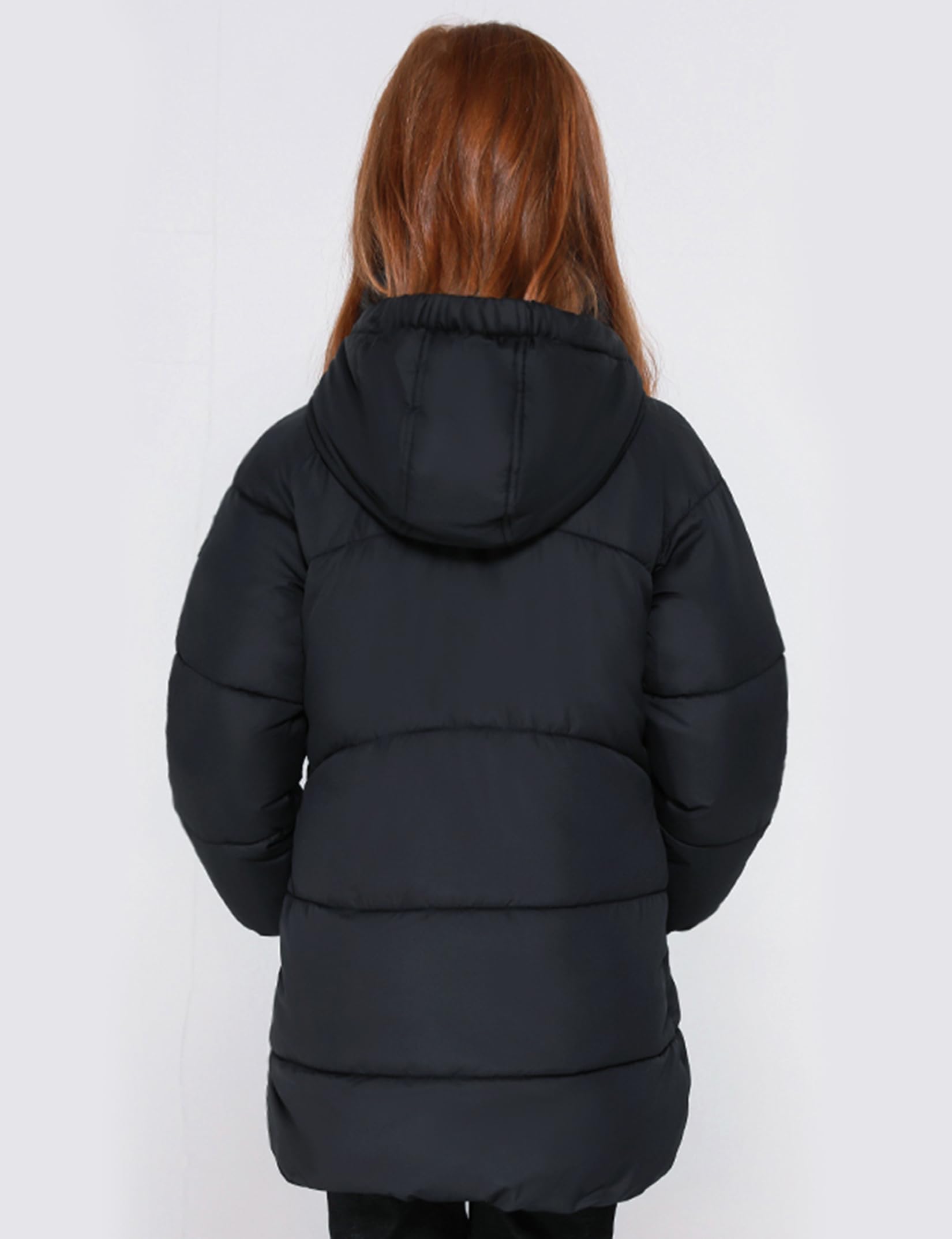 maoo garden Piumino Pesante Imbottita Inverno Cappotto Bambina e Ragazza Foderata in pile Spesso Resistente all'acqua