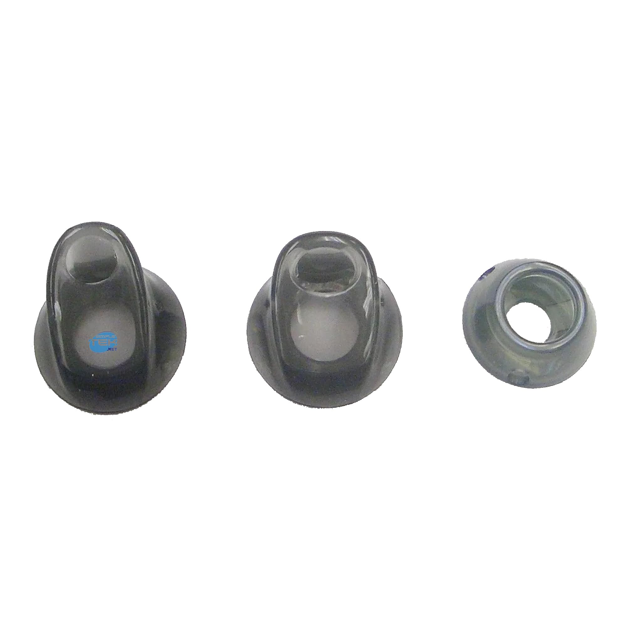 SIMPLETEK - Set di 3 Cuscinetti di Ricambio Eargels per Cuffie Compatibili con Jabra Motion UC MS | 3 Taglie: S M L