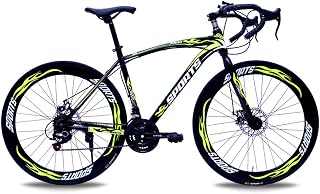 LiRuiPengBJ Children's bicycle 26 Inch Mountain Bikes, Dual Disc Brake 21 Speed Dual Disc Brake High-Tensile Carbon Steel Frame MTB Bicycle for Men and Women (Color : Style1, Size : 26inch)