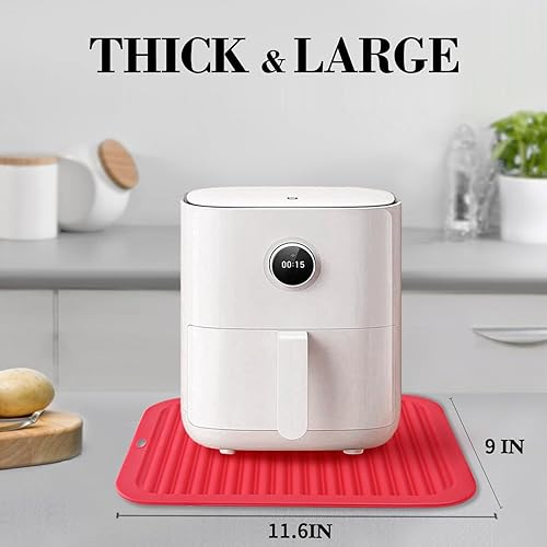 Vista 117 de Alfombrillas salvamanteles de silicona, soportes de silicona para ollas y sartenes calientes, tapetes resistentes al calor para mesas, encimeras