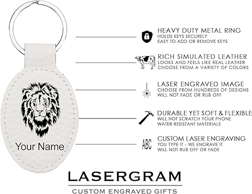 Miniatura 37 de LaserGram Llavero ovalado, Virgen de Guadalupe, grabado personalizado incluido (rústico con oro)