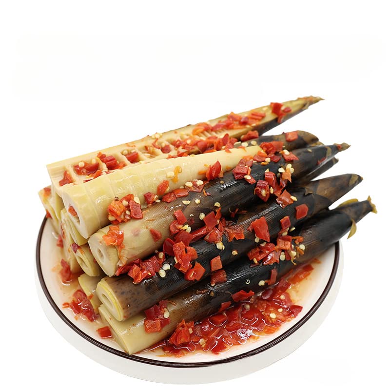 Spicy Chinese Snacks, Fresh Bamboo Shoots, 230g/bag, Hand Peeled Bamboo Shoots, Spicy and Crispy Bamboo Shoots, Snack Gift Pack, Spicy Snacks, Spicy