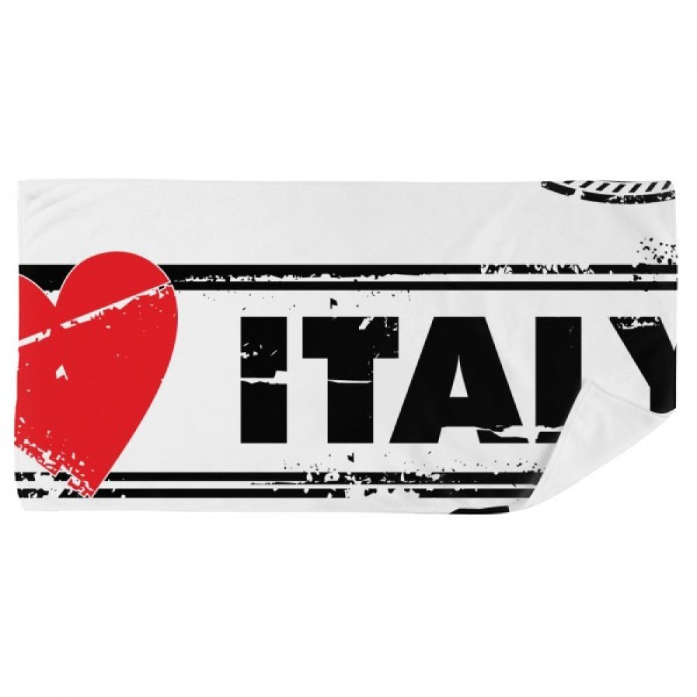 Serviette de bain Italie douce pour le sport et la toilette du visage