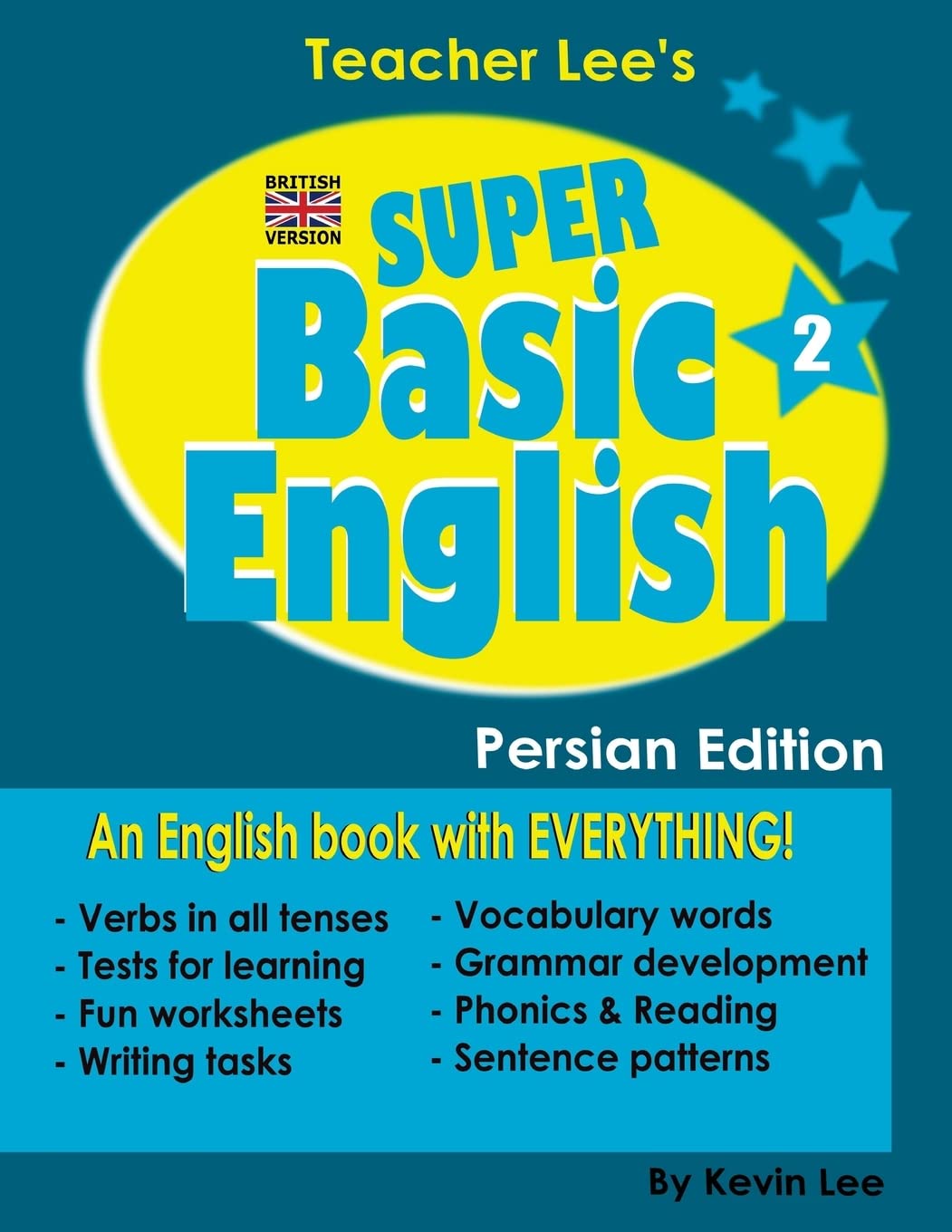 Teacher Lee's Super Basic English - Persian Edition British Version