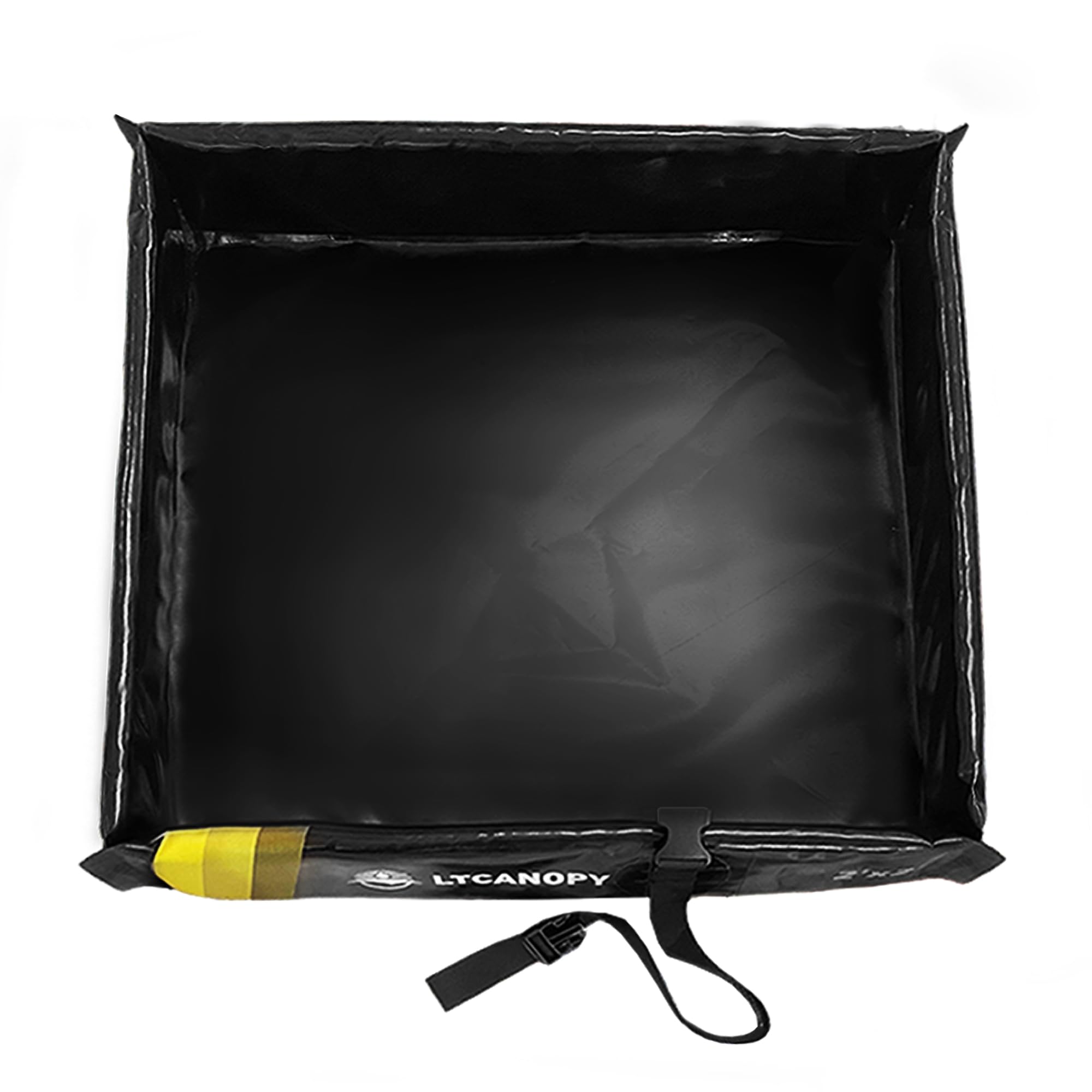 Auffangwanne, zusammenklappbare Universalwanne, 2 * 2in Faltbare Auffangwanne aus PVC, Auffangfläche über Ölverschmutzung, wasserdicht