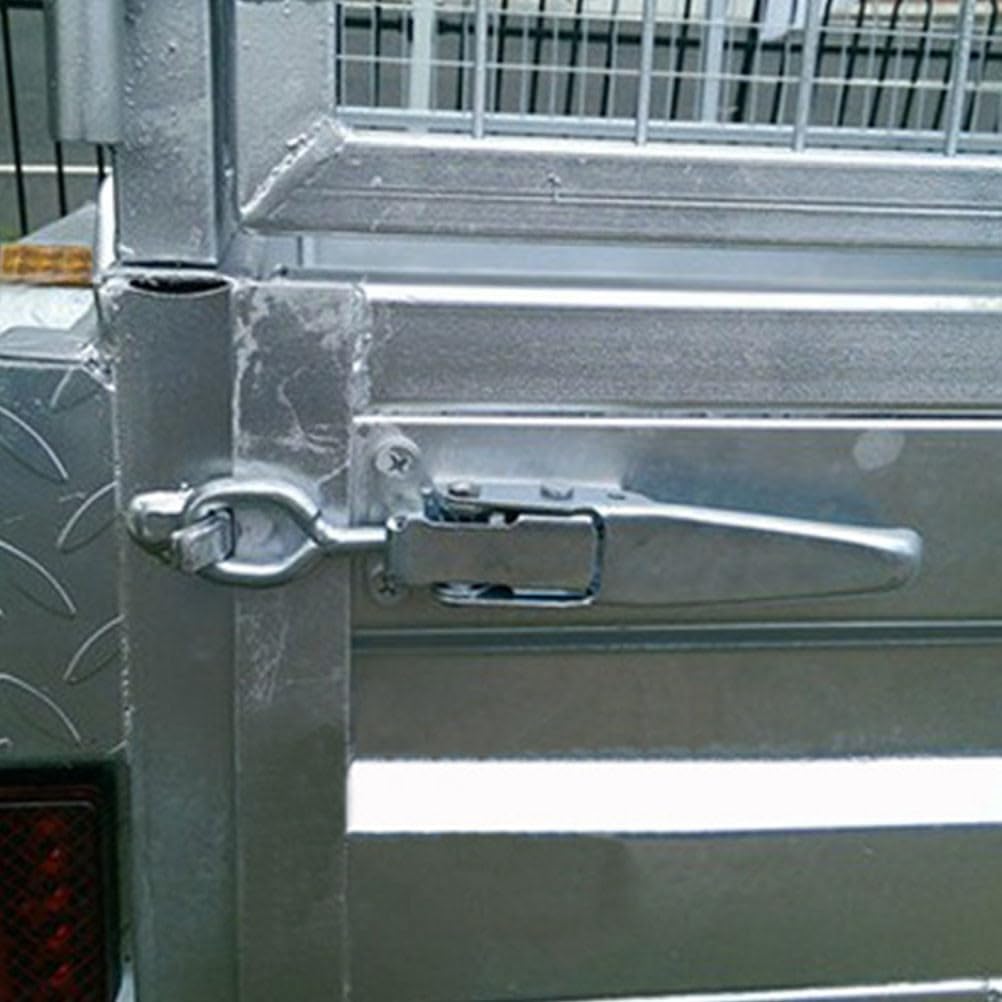 Heavy Duty Over Center Latch, Iron Draw Catch for Utility Trailer