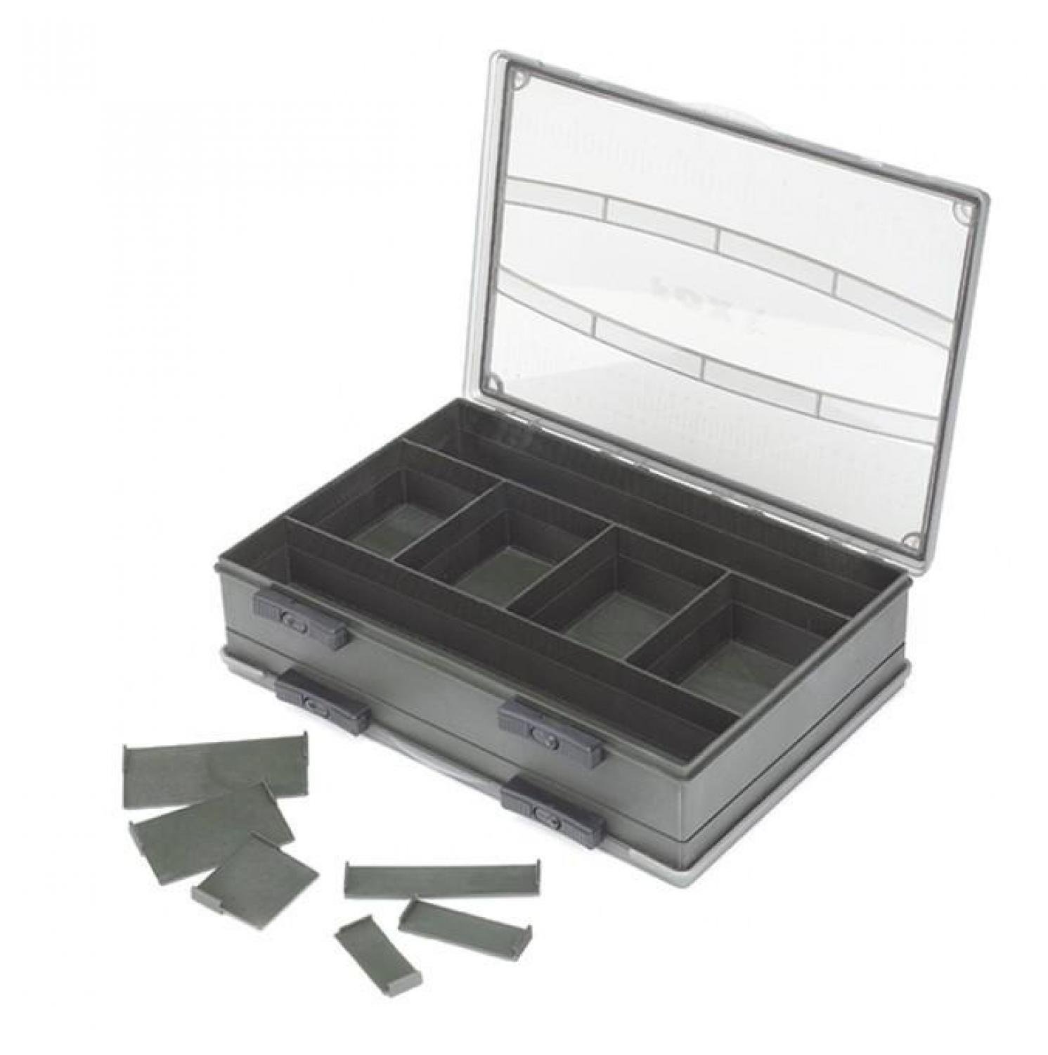 Fox F Box Double Large Box System Tackle Box, Small Piece Fishing Box, Fishing Bag for Accessories Sports & Outdoors