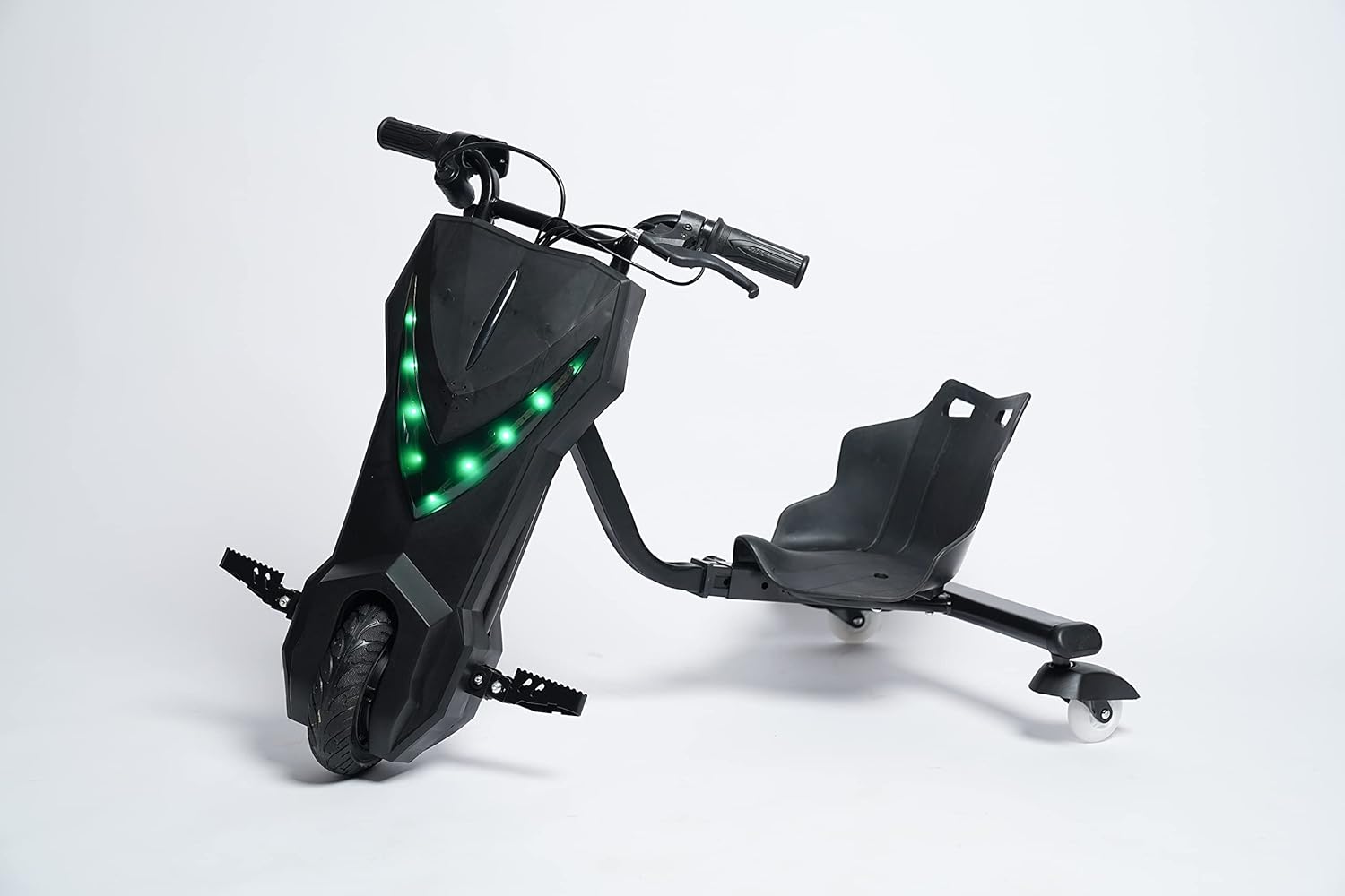 Drift Scooter Drift Trike Bike Electric Go Kart con freno delantero para niños y adultos 250 W 360°