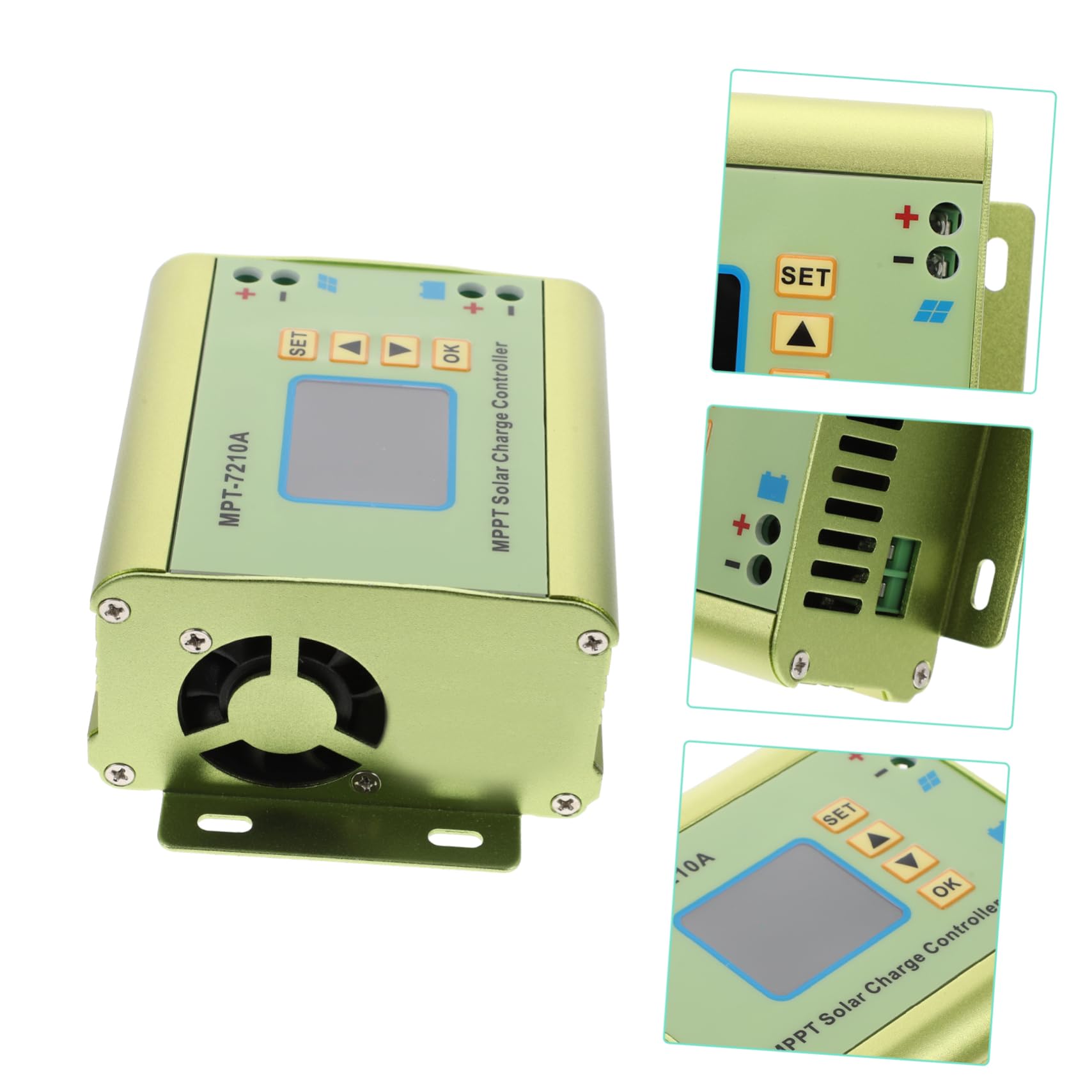 HANABASS Regolatore Di Carica Solare Display Lcd Supporto Multifunzione Guscio Design Ad Alta Velocità Potenza in Uscita Per Pannelli Solari Da Controllo Termico Avanzato