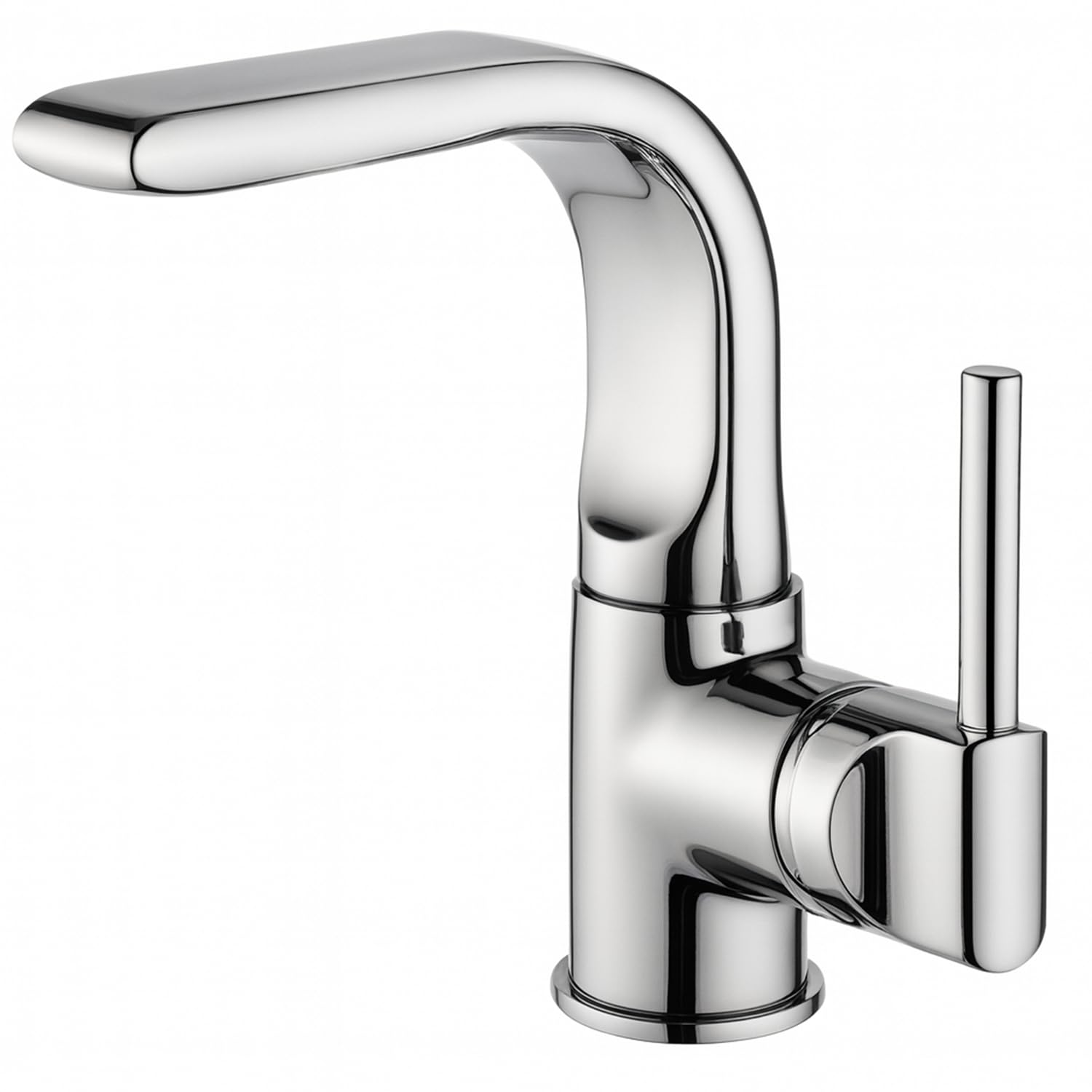 Panacea Mono Basin Mixer Tap Chrome Finish | Single Lever Bathroom Tap | Solid Brass Body | Easy to Install