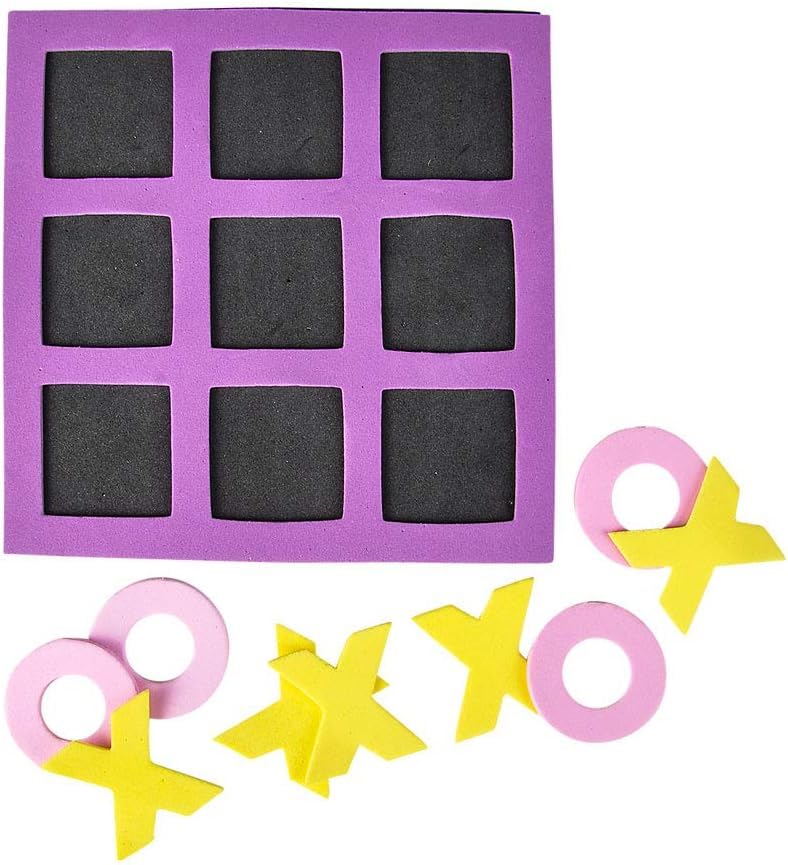 Tic Tac Toe Pack de 120 Juegos Mini de Espuma 5x5" miniatura 7